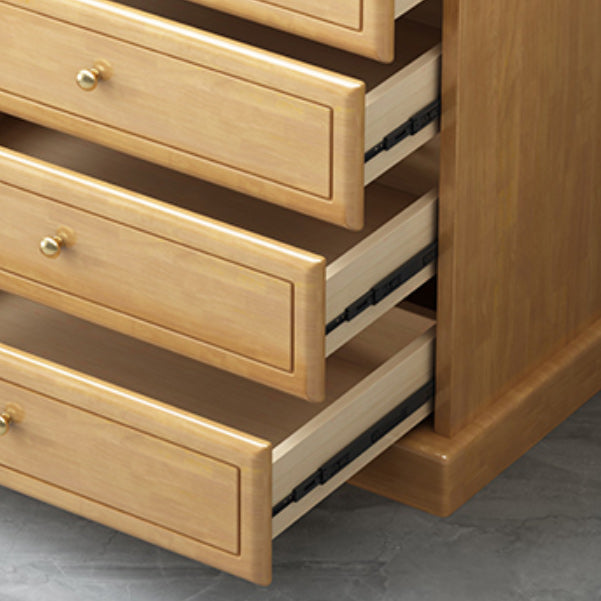 Moderno cassa di accento rettangolo con cassetti morbidi in legno massiccio