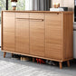Modern Rectangle Wood Side Cabinet Bar Pulls Cabinet With Doors Clearhalo 'Cabinets & Chests' 'cabinets_chests' 'furn' 'furn_cabinets_chests' 'Furniture' 'Living Room Furniture' 5932277