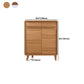 Modern Rectangle Wood Side Cabinet Bar Pulls Cabinet With Doors Clearhalo 'Cabinets & Chests' 'cabinets_chests' 'furn' 'furn_cabinets_chests' 'Furniture' 'Living Room Furniture' 5932280