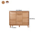 Modern Rectangle Wood Side Cabinet Bar Pulls Cabinet With Doors Clearhalo 'Cabinets & Chests' 'cabinets_chests' 'furn' 'furn_cabinets_chests' 'Furniture' 'Living Room Furniture' 5932281