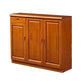 Single Modern Rectangle Side Cabinet Standard Wood Storage Cabinet 47.2"L x 15"W x 39.4"H Brown Clearhalo 'Cabinets & Chests' 'cabinets_chests' 'furn' 'furn_cabinets_chests' 'Furniture' 'Living Room Furniture' 5932290