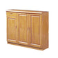 Single Modern Rectangle Side Cabinet Standard Wood Storage Cabinet 47.2"L x 15"W x 39.4"H Natural Clearhalo 'Cabinets & Chests' 'cabinets_chests' 'furn' 'furn_cabinets_chests' 'Furniture' 'Living Room Furniture' 5932294