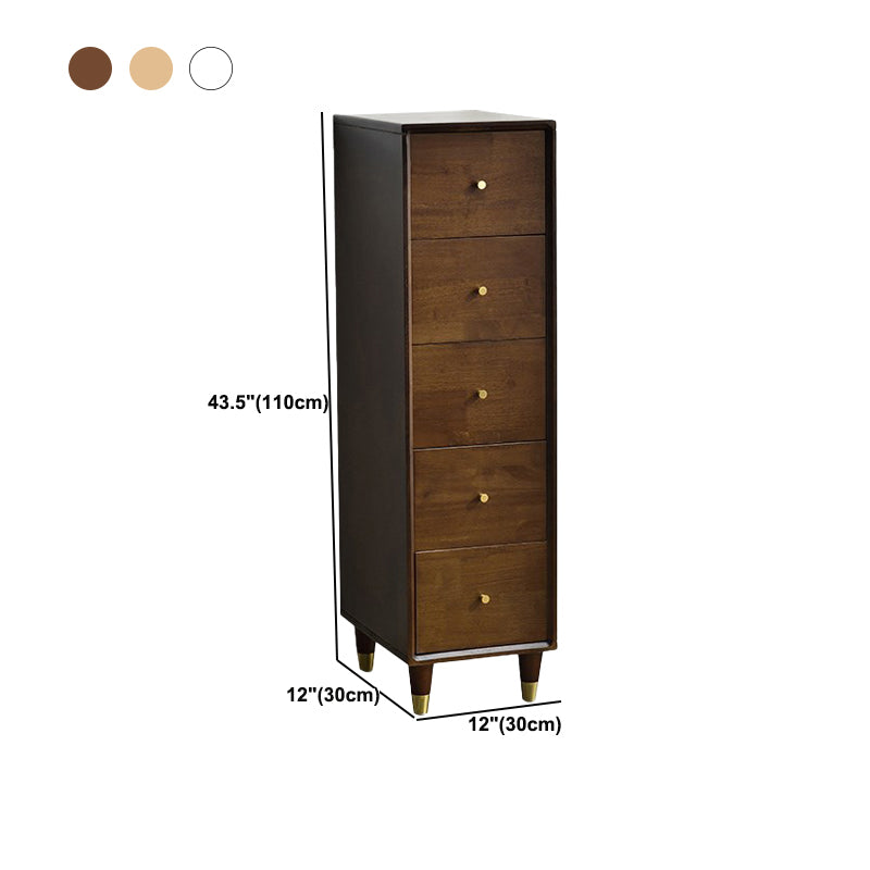 Moderner Holzschrank quadratische Straße Beine Seitenschrank mit Schublade