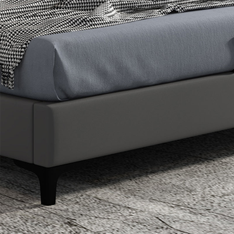 Lift Up Storage Bed Upholstered Wood Bed Frame with Headboard Clearhalo 'Bedroom Furniture' 'Beds' 'furn' 'furn_beds' 'Furniture' 5932605