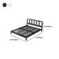 Modern Metal Folding Bed Rectangular Open-Frame Bed with Metal Legs