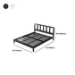 Modern Metal Folding Bed Rectangular Open-Frame Bed with Metal Legs