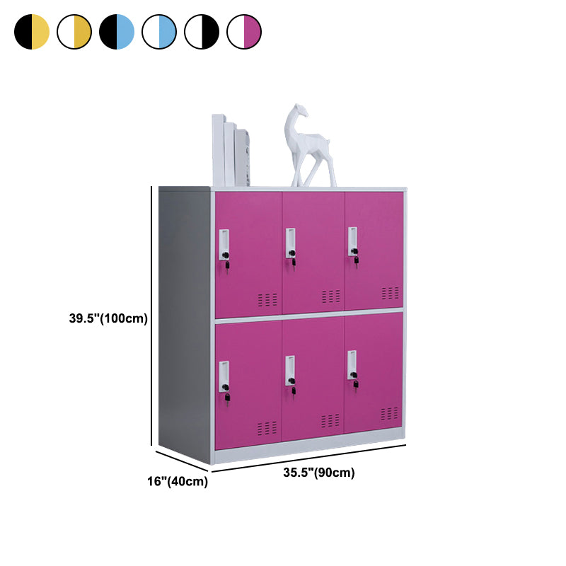 Stahl nicht hängende Lagerschrank moderner Schrank mit Scharnier-Türen