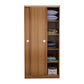 Twee deuren garderobe armoire moderne gemeten houten garderobe kast