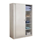 Twee deuren garderobe armoire moderne gemeten houten garderobe kast