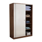 Twee deuren garderobe armoire moderne gemeten houten garderobe kast