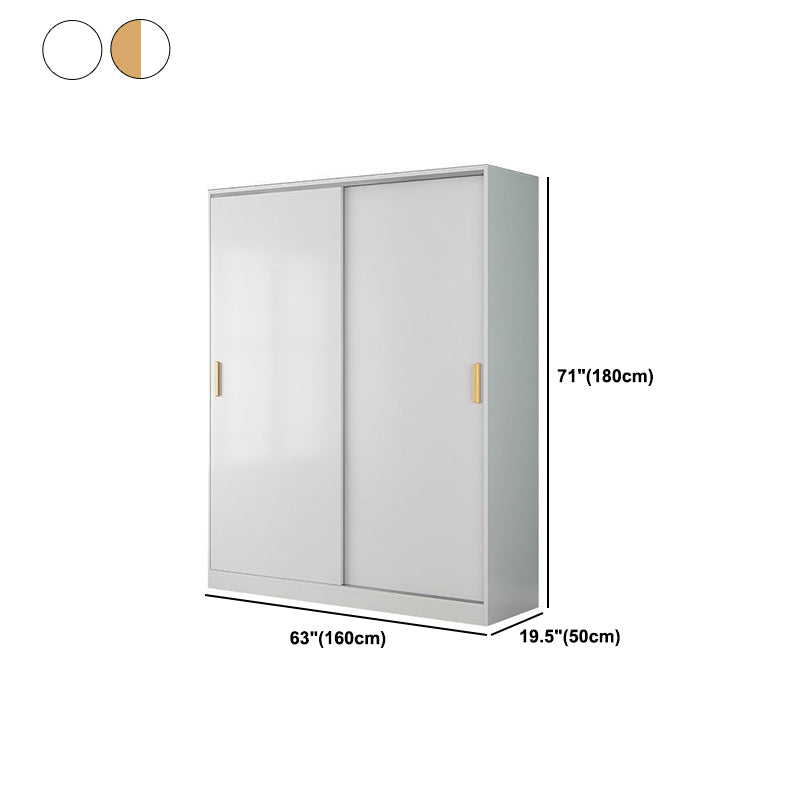 Engineered houten garderobe kast moderne garderobe kast met planken