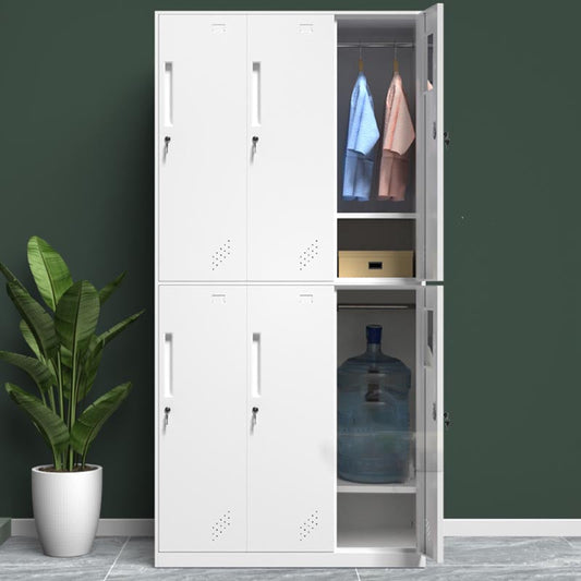 Contemporary Steel Wardrobe Closet Hinged Wardrobe Cabinet for Home