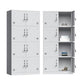 Contemporary Steel Wardrobe Closet Hinged Wardrobe Cabinet for Home