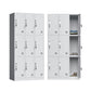 Contemporary Steel Wardrobe Closet Hinged Wardrobe Cabinet for Home