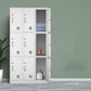 Contemporary Steel Wardrobe Closet Hinged Wardrobe Cabinet for Home