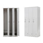 Contemporary Hinged Wardrobe Armoire Steel Wardrobe Cabinet for Home