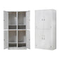 Contemporary Hinged Wardrobe Armoire Steel Wardrobe Cabinet for Home