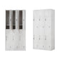 Contemporary Hinged Wardrobe Armoire Steel Wardrobe Cabinet for Home