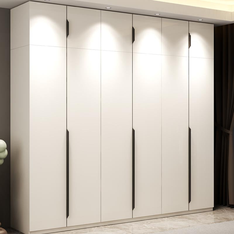 Manufactured Wood White Storage Cabinet Modern Style Cabinet for Bedroom