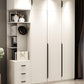 Manufactured Wood White Storage Cabinet Modern Style Cabinet for Bedroom