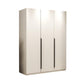 Manufactured Wood White Storage Cabinet Modern Style Cabinet for Bedroom