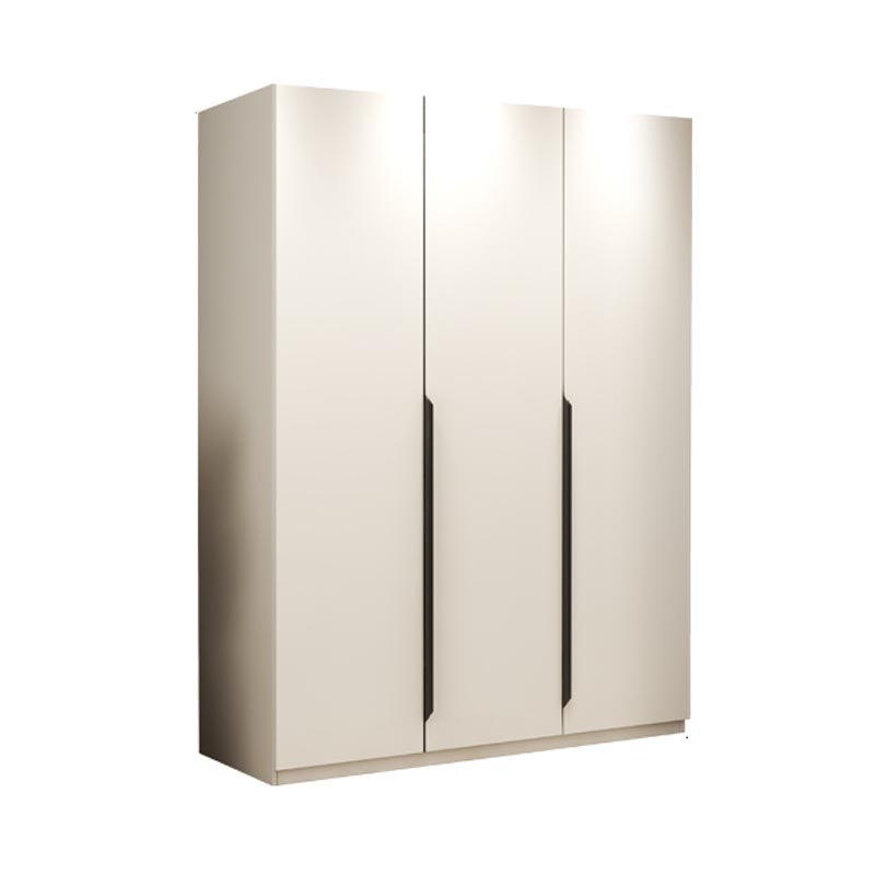 Manufactured Wood White Storage Cabinet Modern Style Cabinet for Bedroom