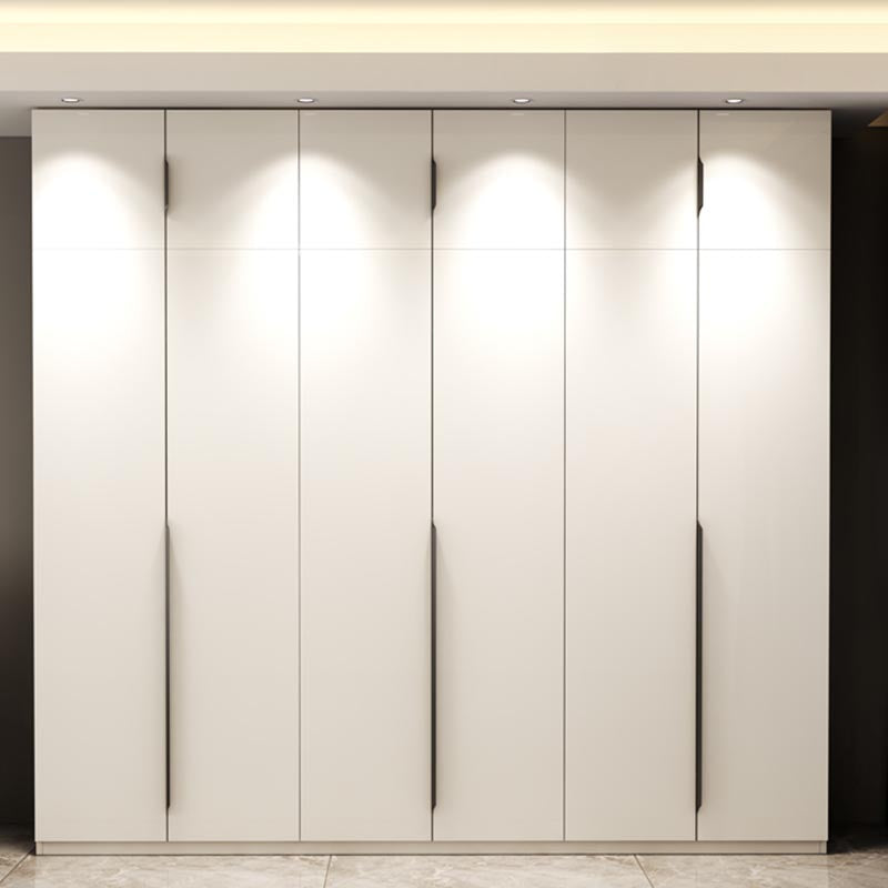 Manufactured Wood White Storage Cabinet Modern Style Cabinet for Bedroom