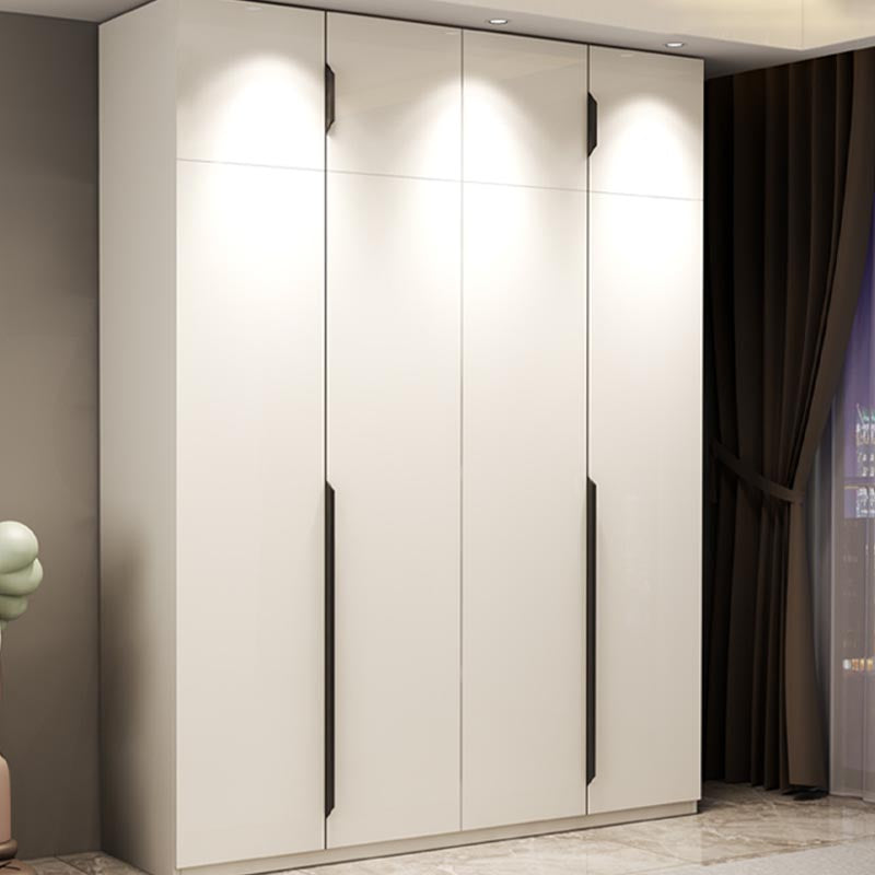 Manufactured Wood White Storage Cabinet Modern Style Cabinet for Bedroom
