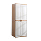 Plastic Matte Finish Storage Cabinet for Bedroom Contemporary Hinged Door Cabinet
