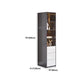 Contemporary Wooden Wardrobe White Colour Wardrobe Closet with Garment Rod