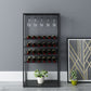 Modern Floor Wine Holder Rack Stemware Holder Metal Wine Rack Clearhalo 'furn' 'furn_wine_racks' 'Furniture' 'Kitchen & Dining Furniture' 'Wine Racks' 'wine_racks' 5933636
