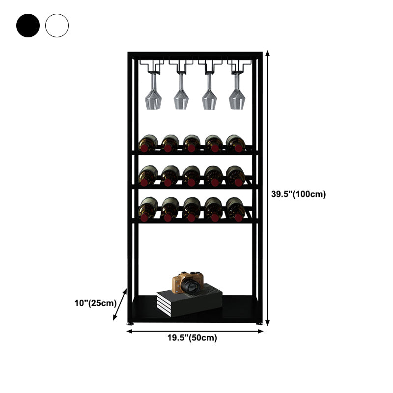 Modern Floor Wine Holder Rack Stemware Holder Metal Wine Rack Clearhalo 'furn' 'furn_wine_racks' 'Furniture' 'Kitchen & Dining Furniture' 'Wine Racks' 'wine_racks' 5933643