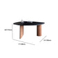 Modern Unconventional Shape Office Desk Home Solid Wood Writing Desk