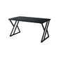 Industrial Stone Writing Desk Sled Rectangular Gaming Desk for Home