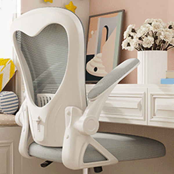 Contemporary Arm Chair Upholstered Swivel Breathable AirGrid Office Chair Clearhalo 'furn' 'furn_office_chair' 'Furniture' 'Office Chairs' 'Office Furniture' 'office_chair' 5934118