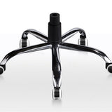 Moderner Stuhl Verstellbarer Sitzhöhe Schwarzer Bürostuhl