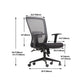 Modern High Back Office Chair Black Task Microfiber Arm Chair Clearhalo 'furn' 'furn_office_chair' 'Furniture' 'Office Chairs' 'Office Furniture' 'office_chair' 5934277