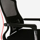 Contemporary Ergonomic Office Chair Mid-Back No Wheels Chair Clearhalo 'furn' 'furn_office_chair' 'Furniture' 'Office Chairs' 'Office Furniture' 'office_chair' 5934334