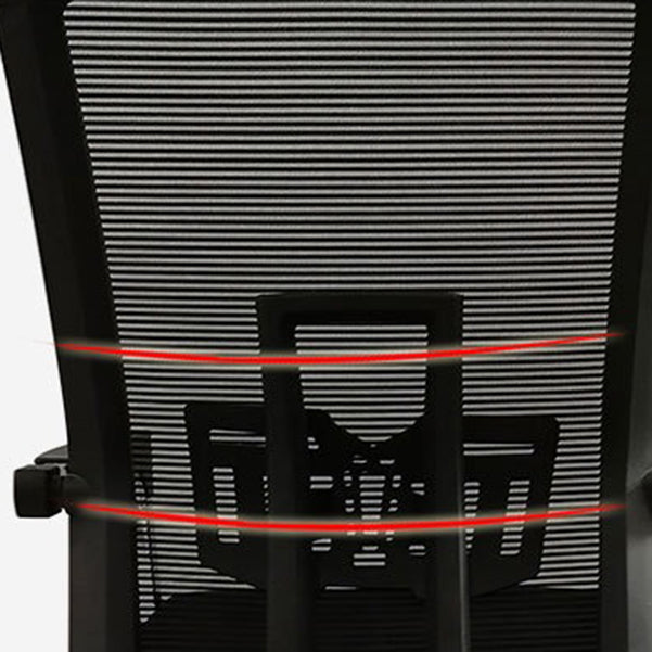 Contemporary Ergonomic Office Chair Mid-Back No Wheels Chair Clearhalo 'furn' 'furn_office_chair' 'Furniture' 'Office Chairs' 'Office Furniture' 'office_chair' 5934336