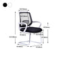Mid-Back Office Chair Contemporary Ergonomic No Wheels Desk Chair Clearhalo 'furn' 'furn_office_chair' 'Furniture' 'Office Chairs' 'Office Furniture' 'office_chair' 5934361