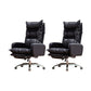 Modern Padded Arms Managers Chair Adjustable Seat Height Chair Black 2 Piece Set Clearhalo 'furn' 'furn_office_chair' 'Furniture' 'Office Chairs' 'Office Furniture' 'office_chair' 5934381