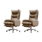 Modern Padded Arms Managers Chair Adjustable Seat Height Chair Khaki 2 Piece Set Clearhalo 'furn' 'furn_office_chair' 'Furniture' 'Office Chairs' 'Office Furniture' 'office_chair' 5934386