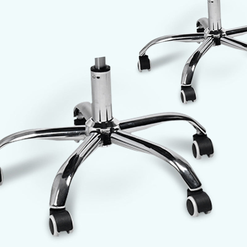 Contemporary Arm Chair Adjustable Seat Height Fixed Arms Black Office Chair Clearhalo 'furn' 'furn_office_chair' 'Furniture' 'Office Chairs' 'Office Furniture' 'office_chair' 5934421