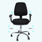 Contemporary Arm Chair Adjustable Seat Height Fixed Arms Black Office Chair Clearhalo 'furn' 'furn_office_chair' 'Furniture' 'Office Chairs' 'Office Furniture' 'office_chair' 5934424