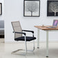 Contemporary Ergonomic Office Chair No Wheels Fixed Arms Task Chair Clearhalo 'furn' 'furn_office_chair' 'Furniture' 'Office Chairs' 'Office Furniture' 'office_chair' 5934499