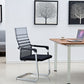 Contemporary Ergonomic Office Chair No Wheels Fixed Arms Task Chair Clearhalo 'furn' 'furn_office_chair' 'Furniture' 'Office Chairs' 'Office Furniture' 'office_chair' 5934527