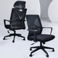 Contemporary Arm Chair Fixed Arms Plastic Lumbar Support Black Office Chair Clearhalo 'furn' 'furn_office_chair' 'Furniture' 'Office Chairs' 'Office Furniture' 'office_chair' 5934544