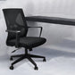 Contemporary Arm Chair Fixed Arms Plastic Lumbar Support Black Office Chair Clearhalo 'furn' 'furn_office_chair' 'Furniture' 'Office Chairs' 'Office Furniture' 'office_chair' 5934547
