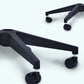Contemporary Arm Chair Fixed Arms Plastic Lumbar Support Black Office Chair Clearhalo 'furn' 'furn_office_chair' 'Furniture' 'Office Chairs' 'Office Furniture' 'office_chair' 5934553