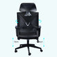 Contemporary Arm Chair Fixed Arms Plastic Lumbar Support Black Office Chair Clearhalo 'furn' 'furn_office_chair' 'Furniture' 'Office Chairs' 'Office Furniture' 'office_chair' 5934558